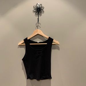 3/$25 black tank top